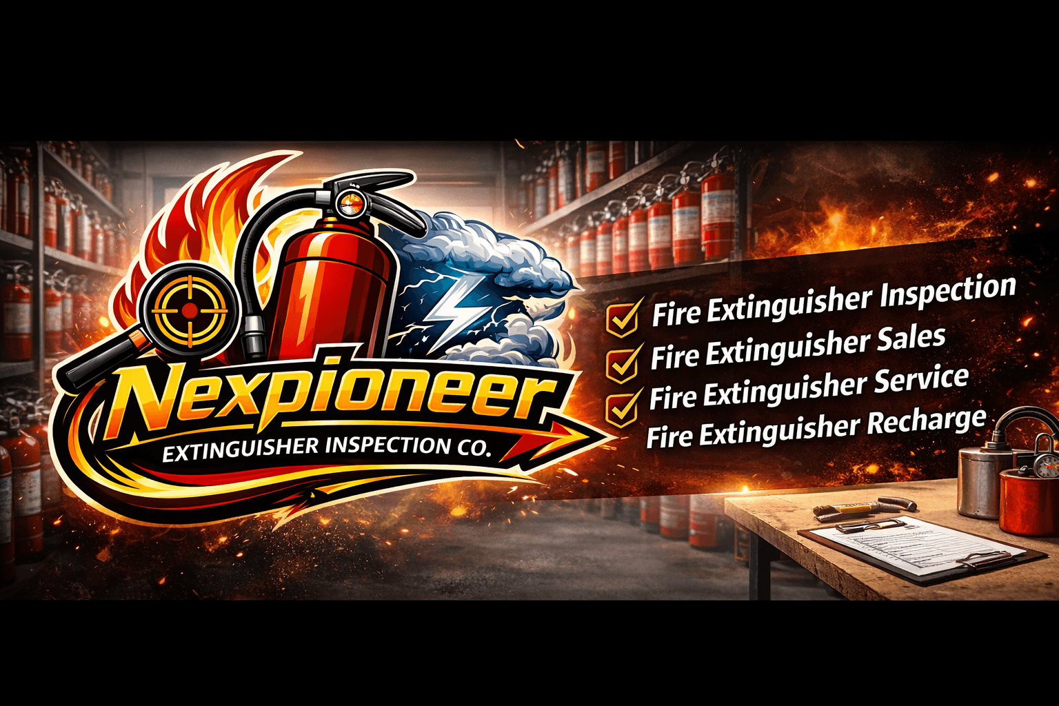 Nexpioneer Extinguisher Inspection CO. - Fire Extinguisher Inspection, Sales, Service, and Recharge